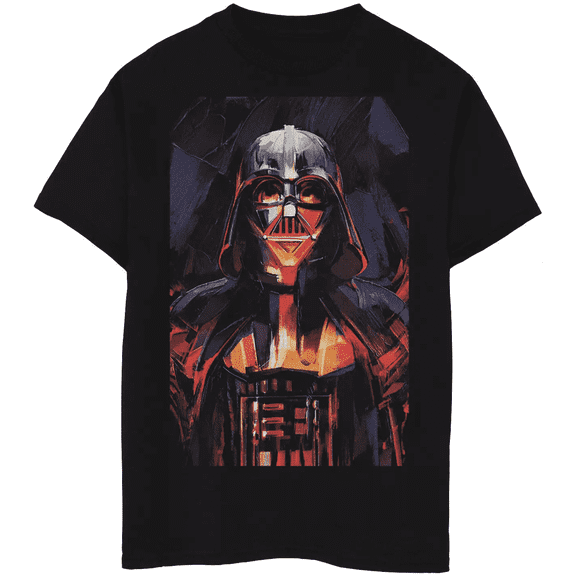 Star Wars Little Boys Darth Vader Portrait T-Shirt, Sizes 4-7