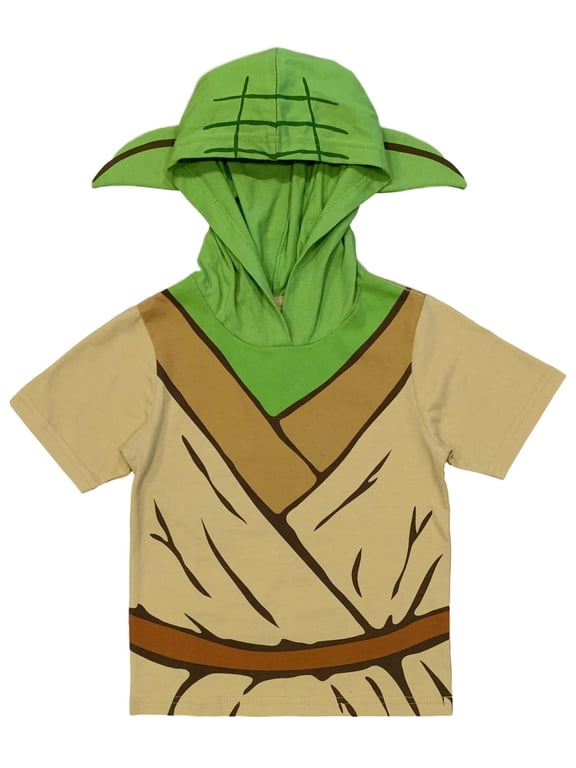 Little Boys' Yoda Hooded Tee with Ears (Toddler Boys & Little Boys)