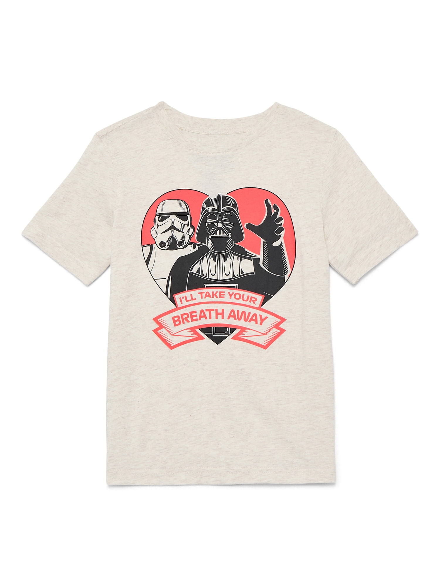 Star Wars Little Boys and Big Boys Valentine's Day Graphic Tee