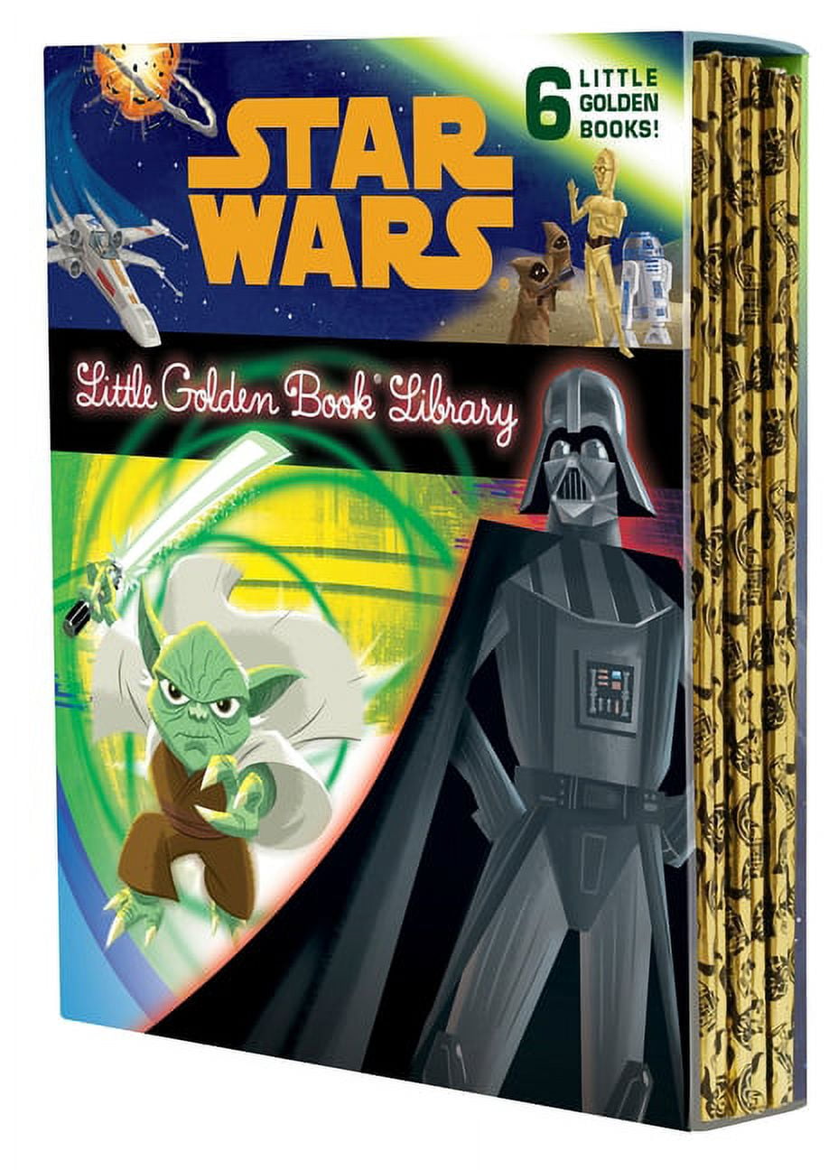 Star Wars Little Golden Book Library (Star Wars): The Phantom Menace; Attack of the Clones; Revenge of the Sith; a New Hope; the Empire Strikes Back; Return of the Jedi