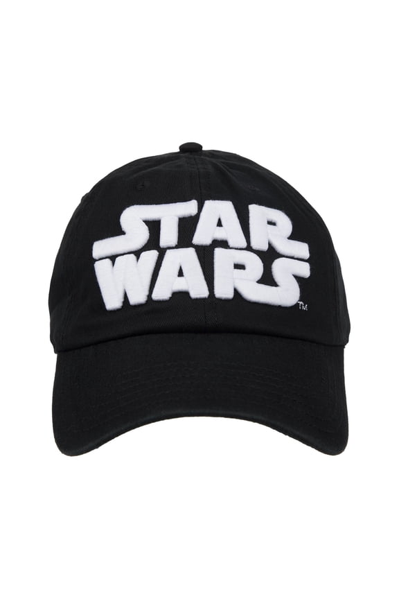 Star Wars Logo Black Adjustable Cap