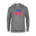 thumbnail image 1 of Star Wars Logo Broad Stripes July 4th Retro - Pullover Hoodie for Adults - Customized-Athletic Heather, 1 of 5