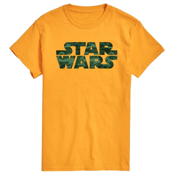 Star Wars - Logo Camo - Men's Short Sleeve Graphic T-Shirt