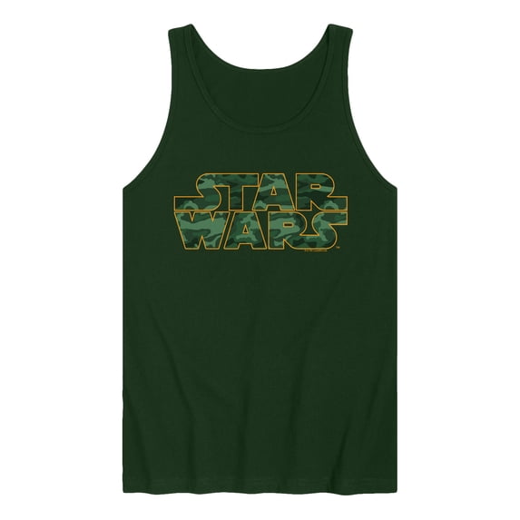 Star Wars - Logo Camo - Men's Sleeveless Graphic Tank