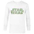 thumbnail image 1 of Star Wars Logo Christmas Collage Holiday Standard - Long Sleeve T-Shirt for Men – Customized-White, 1 of 5