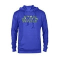 thumbnail image 1 of Star Wars Logo Christmas Collage Holiday Standard - Pullover Hoodie for Adults – Customized-Royal Heather, 1 of 5