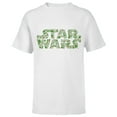 thumbnail image 1 of Star Wars Logo Christmas Collage Holiday Standard - Short Sleeve T-Shirt for Kids – Customized-White, 1 of 5