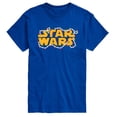 thumbnail image 1 of Star Wars - Logo Christmas Lights Men's Short Sleeve Graphic T-Shirt, 1 of 4