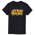 thumbnail image 1 of Star Wars - Logo Christmas Lights Men's Short Sleeve Graphic T-Shirt, 1 of 4