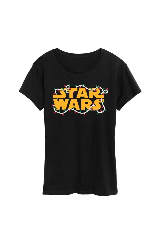 - Logo Christmas Lights - Women's Short Sleeve Graphic T-Shirt