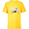 thumbnail image 1 of Star Wars Logo Classic X-Wing vs TIE Fighter Space Battle - Short Sleeve T-Shirt for Kids - Customized-Yellow, 1 of 5