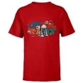 thumbnail image 1 of Star Wars Logo Cute Galactic Battles - Short Sleeve T-Shirt for Kids - Customized-Red, 1 of 5