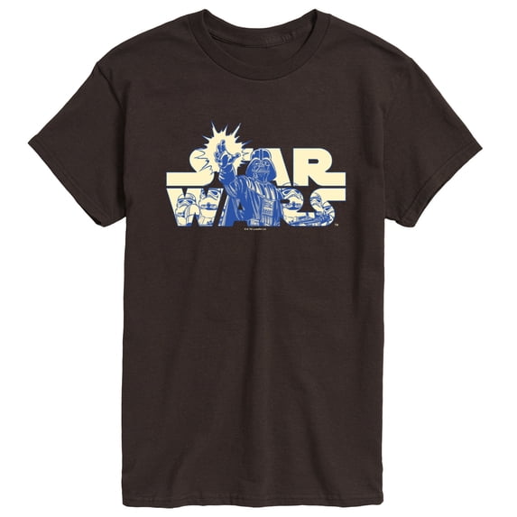 Star Wars - Logo Empire - Men's Short Sleeve Graphic T-Shirt