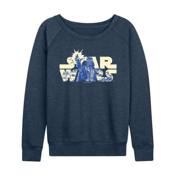 Star Wars - Logo Empire - Women's French Terry Pullover Sweatshirt