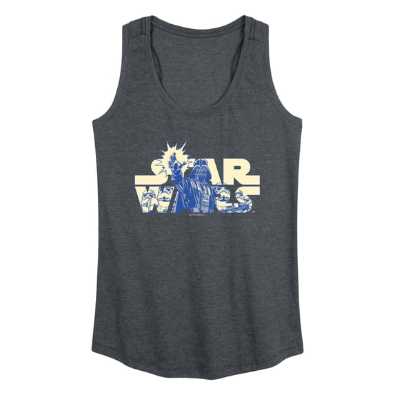Star Wars - Logo Empire Graphic Racerback Tank