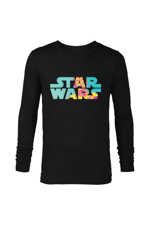 Logo Fashion Style Summer C-3PO - Long Sleeve T-Shirt for Men - Customized-Black