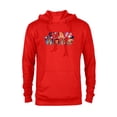 thumbnail image 1 of Star Wars Logo Female Heroes - Pullover Hoodie for Adults - Customized-Red, 1 of 5
