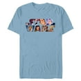 thumbnail image 1 of Star Wars Logo Female Heroes - Short Sleeve Blended T-Shirt for Adults - Customized-Ocean Blue, 1 of 5