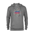 thumbnail image 1 of Star Wars Logo Fireworks Logo July 4th - Pullover Hoodie for Adults - Customized-Athletic Heather, 1 of 5