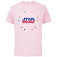 thumbnail image 1 of Star Wars Logo Fireworks Logo July 4th - Short Sleeve Cotton T-Shirt for Adults - Customized-Soft Pink, 1 of 5