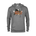 thumbnail image 1 of Star Wars Logo Grogu Darth Vader R2-D2 C-3PO Fall Halloween - Pullover Hoodie for Adults - Customized-Graphite Heather, 1 of 5