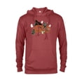 thumbnail image 1 of Star Wars Logo Grogu Darth Vader R2-D2 C-3PO Fall Halloween - Pullover Hoodie for Adults - Customized-Red Heather, 1 of 5
