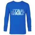 thumbnail image 1 of Star Wars Logo Jump to Lightspeed - Long Sleeve T-Shirt for Men - Customized-Royal, 1 of 5