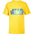 thumbnail image 1 of Star Wars Logo Jump to Lightspeed - Short Sleeve T-Shirt for Kids - Customized-Yellow, 1 of 5