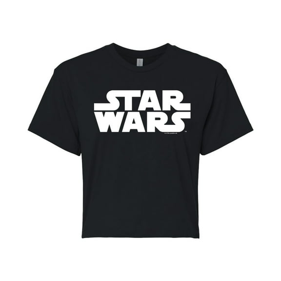 Star Wars - Logo - Juniors Cropped Tee
