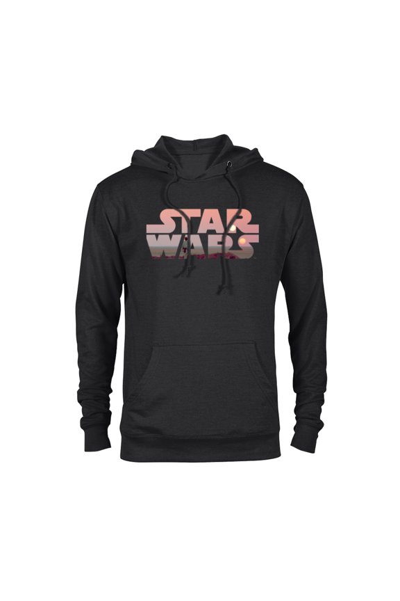 Logo Luke Skywalker Tatooine - Pullover Hoodie for Adults - Customized-Black