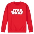 thumbnail image 1 of Star Wars - Logo - Men's Crew Fleece Sweatshirt, 1 of 4