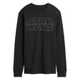 thumbnail image 1 of Star Wars - Logo Outline - Men's Long Sleeve Tee, 1 of 4