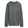 thumbnail image 1 of Star Wars - Logo Outline - Men's Long Sleeve Tee, 1 of 4