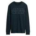 thumbnail image 1 of Star Wars - Logo Outline - Men's Long Sleeve Tee, 1 of 4