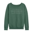 thumbnail image 1 of Star Wars - Logo Outline - Women's French Terry Pullover Sweatshirt, 1 of 4