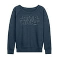 thumbnail image 1 of Star Wars - Logo Outline - Women's French Terry Pullover Sweatshirt, 1 of 4