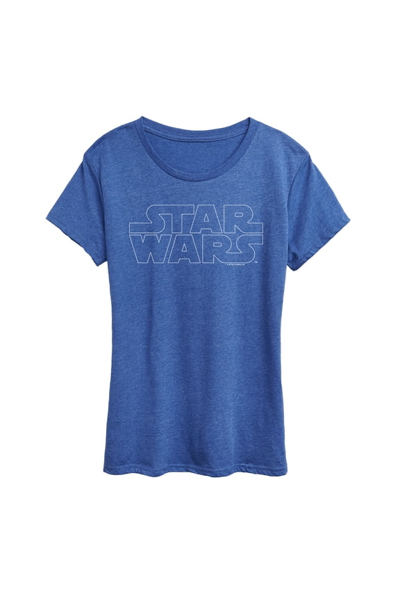 - Logo Outline - Women's Short Sleeve Classic Fit Tee