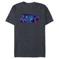 thumbnail image 1 of Star Wars Logo Retro 90s Twinkling Stars - Short Sleeve Blended T-Shirt for Adults -Customized-Navy Heather, 1 of 5