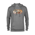 thumbnail image 1 of Star Wars Logo The Mandalorian Kawaii Characters Standard - Pullover Hoodie for Adults – Customized-Graphite Heather, 1 of 5
