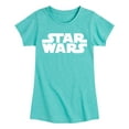 thumbnail image 1 of Star Wars - Logo - Toddler And Youth Girls Fitted Short Sleeve Tee, 1 of 4