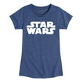 thumbnail image 1 of Star Wars - Logo - Toddler And Youth Girls Fitted Short Sleeve Tee, 1 of 4