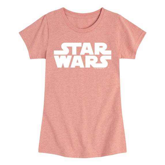 Star Wars - Logo - Toddler And Youth Girls Fitted Short Sleeve Tee