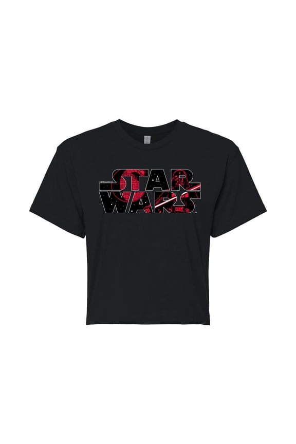 - Logo Darth Vader - Juniors Cropped Tee