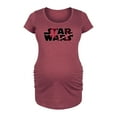 thumbnail image 1 of Star Wars - Logo Darth Vader - Maternity Scoop Neck Tee, 1 of 5