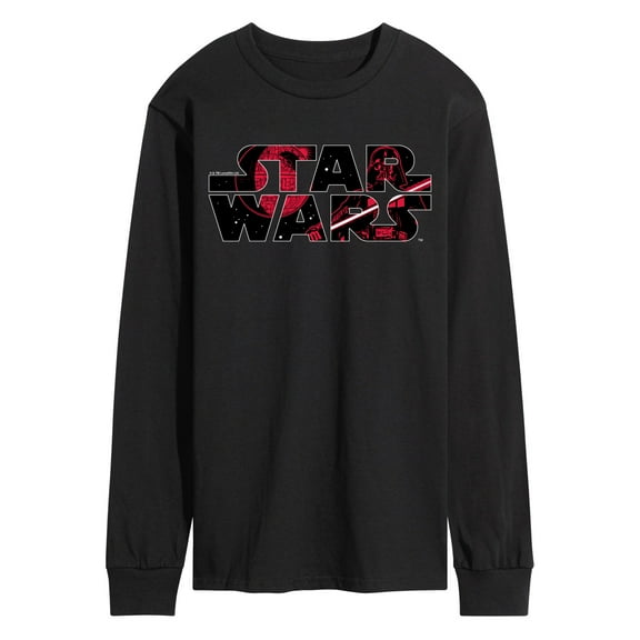 Star Wars - Logo Darth Vader - Men's Long Sleeve Tee