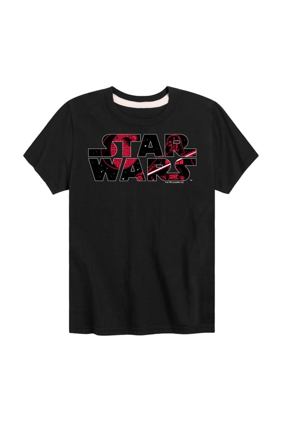 - Logo Darth Vader - Toddler And Youth Short Sleeve Tee