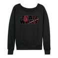 thumbnail image 1 of Star Wars - Logo Darth Vader - Women's French Terry Pullover Sweatshirt, 1 of 4