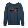 thumbnail image 1 of Star Wars - Logo Darth Vader - Women's French Terry Pullover Sweatshirt, 1 of 4