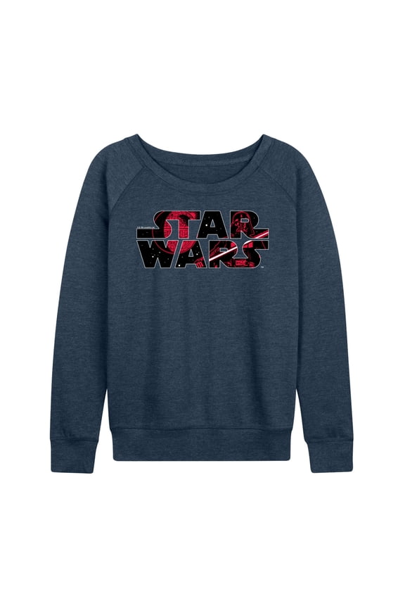- Logo Darth Vader - Women's French Terry Pullover Long Sleeve Shirt