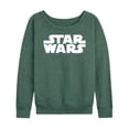 thumbnail image 1 of Star Wars - Logo - Women's French Terry Pullover Sweatshirt, 1 of 4